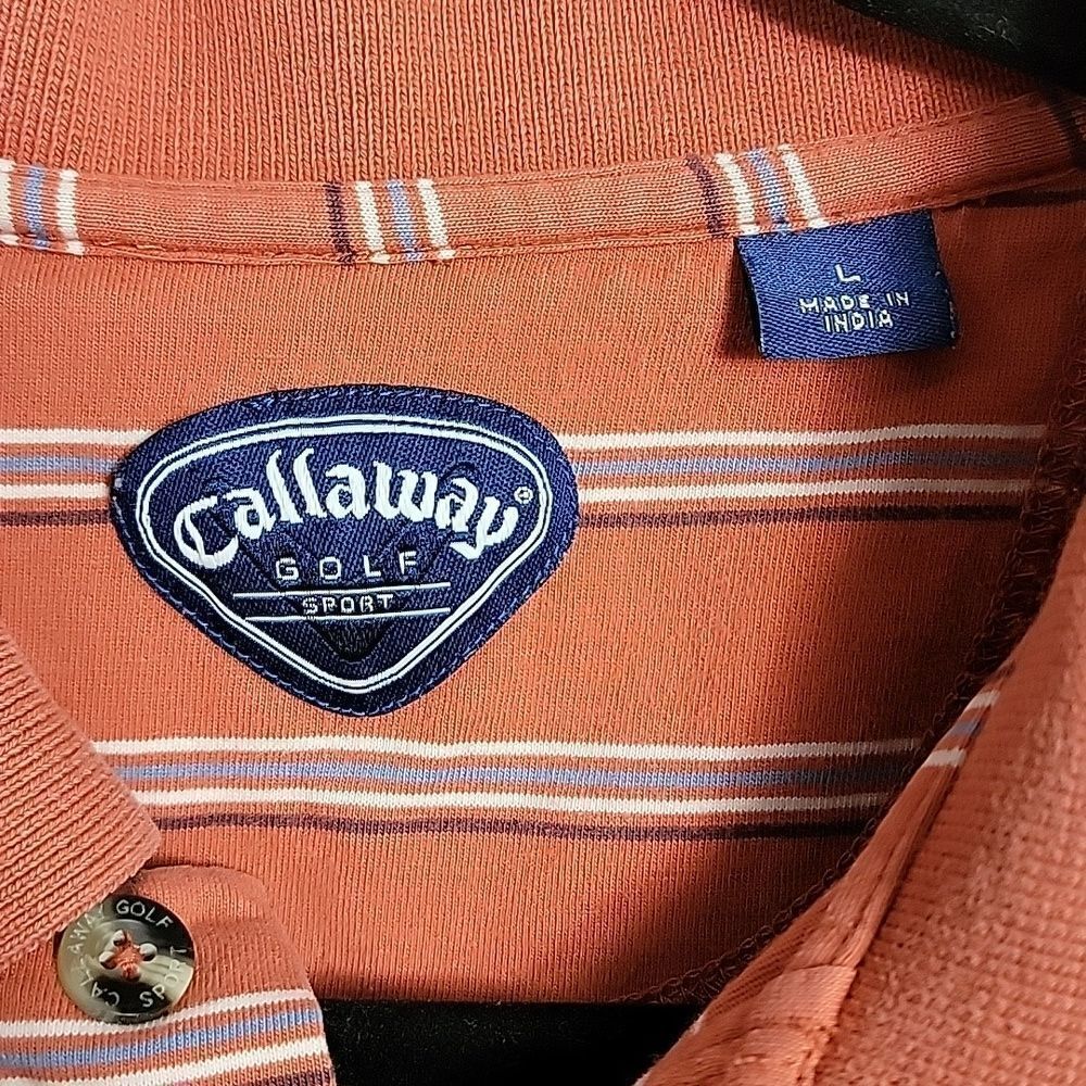 🖤5/$20🖤 CALLAWAY GOLF.. striped polo.. - Picture 4 of 11